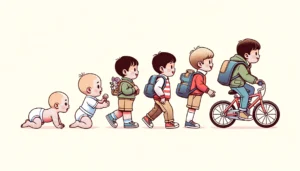 evolution enfant